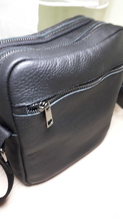 Сумка чоловіча через плече шкіряна сумка недорого