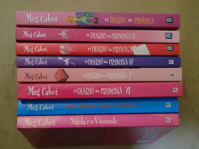 O Diário da Princesa de Meg Cabot - 8 Livros
