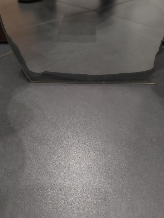 Lustro pofalowane ścienne ikea