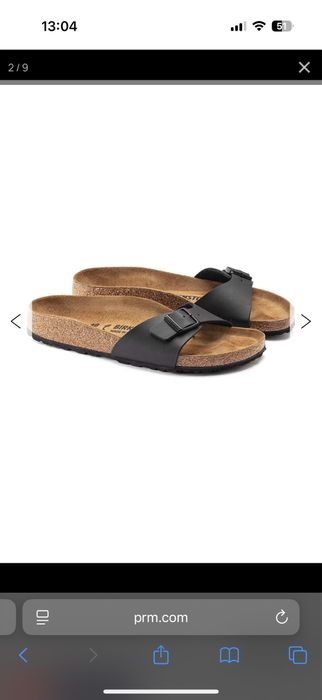 Birkenstock madrid шльопанці