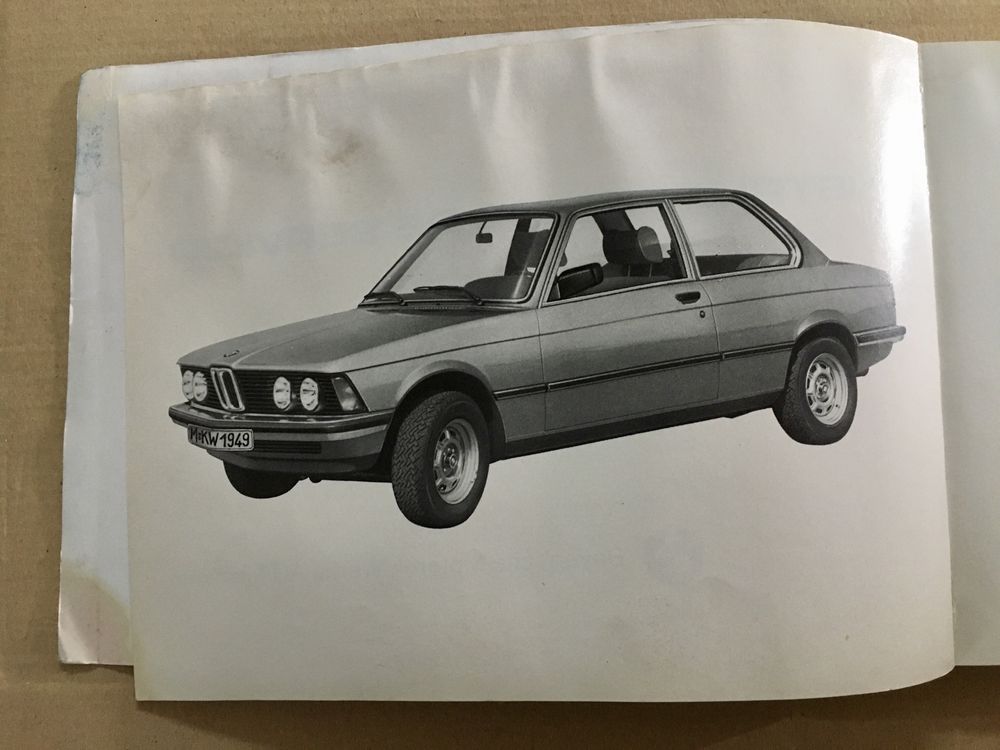 Manual de Instruções BMW E21