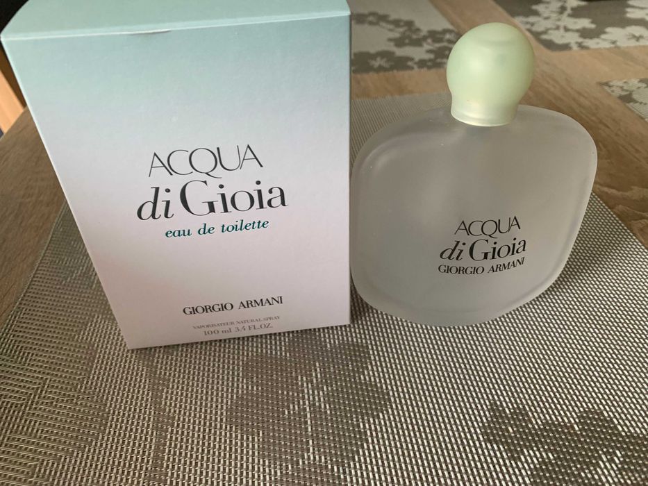 Flakon kolekcjonerski 100 ml po perfumach Armani Acqua di Gioia
