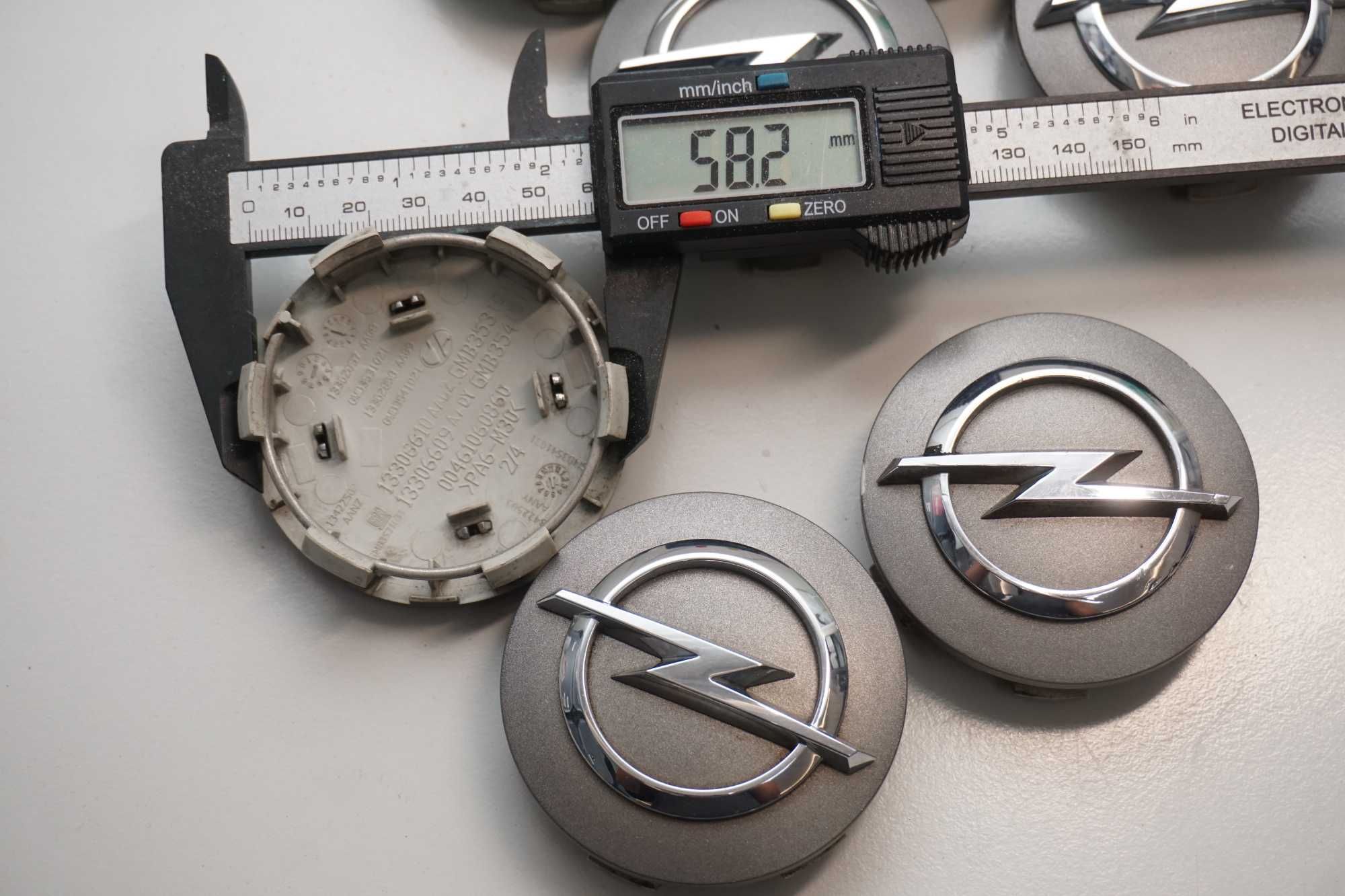 Dekielki oryginał OPEL 64mm KOŁPACZEK 1330.6610. 1330.6609 grafitowe