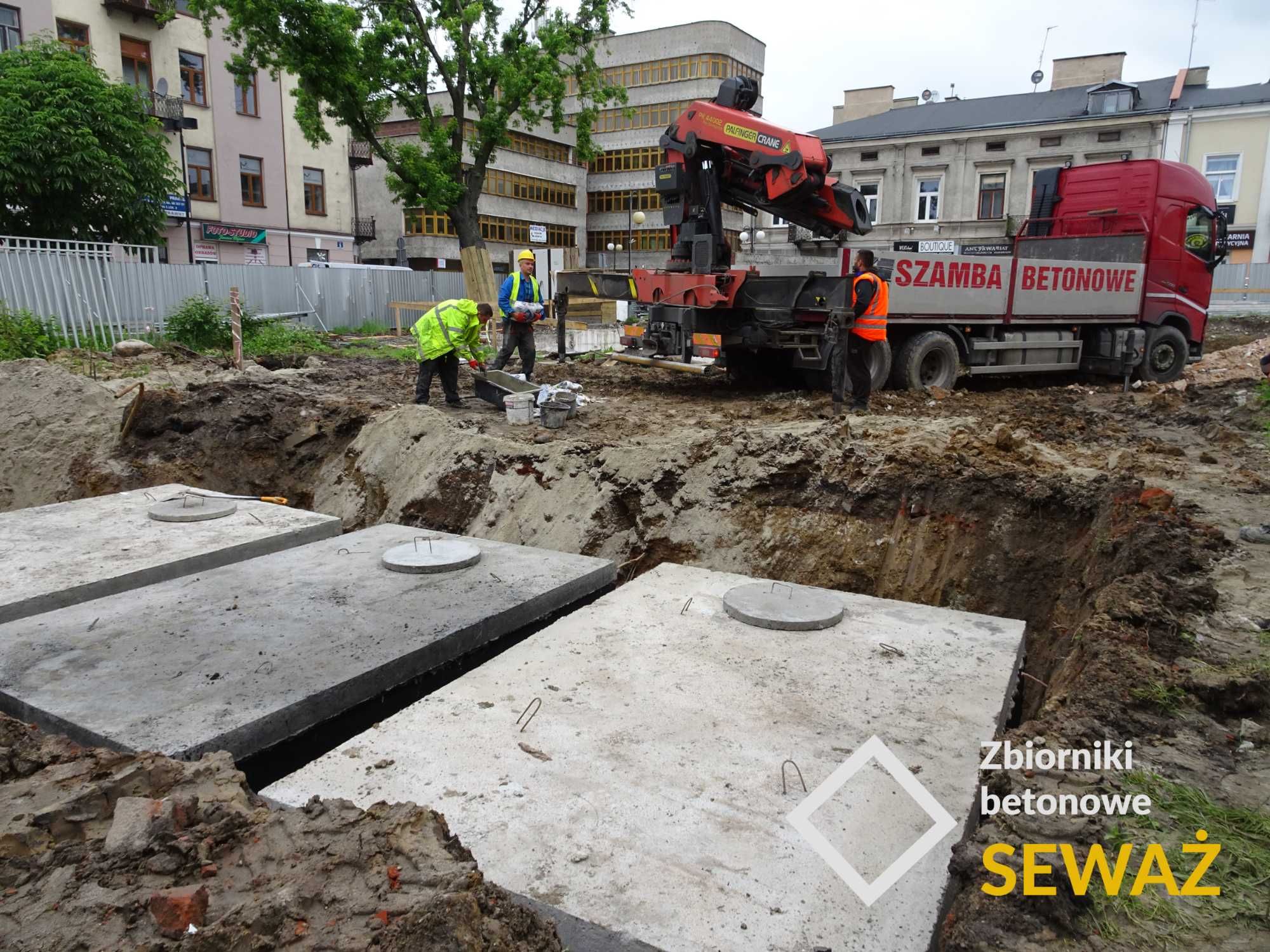 Zbiornik/szambo betonowe 10m3 (Aprobata ITB-Atest PZH) Szamba-Szczecin