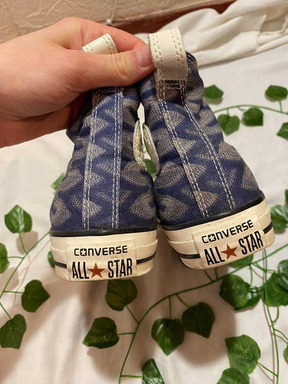 Кеди високі Converse x Missoni | Високі конвера 36-36,5 23см