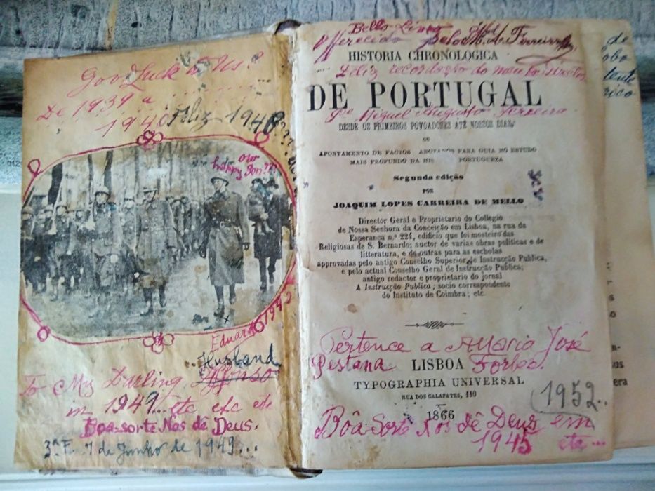 História chronologica DE PORTUGAL desde os primeiros... "antiguidade"