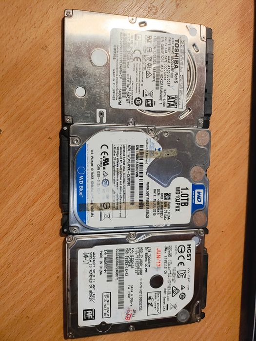 HDD SATA3 WD HGST  1TB 2.5" для ноутбука
