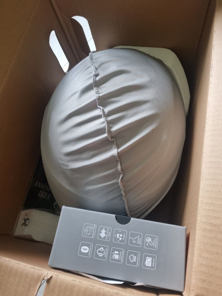 Kask agv K5s plasma black + intercom