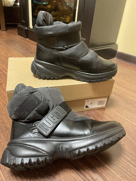 Ugg дутіки / снігоходи w yose puff 1120822 black оригінал
