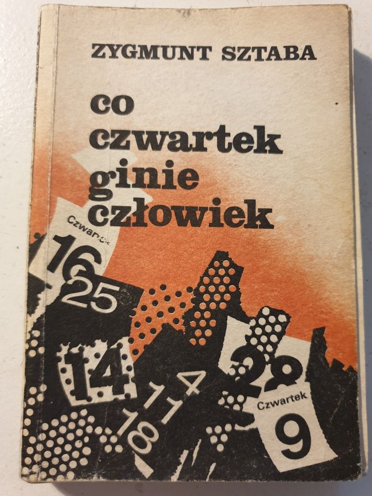 Zygmunt Sztaba - Co czwartek ginie człowiek, Kryminał PRL, 1986 rok
