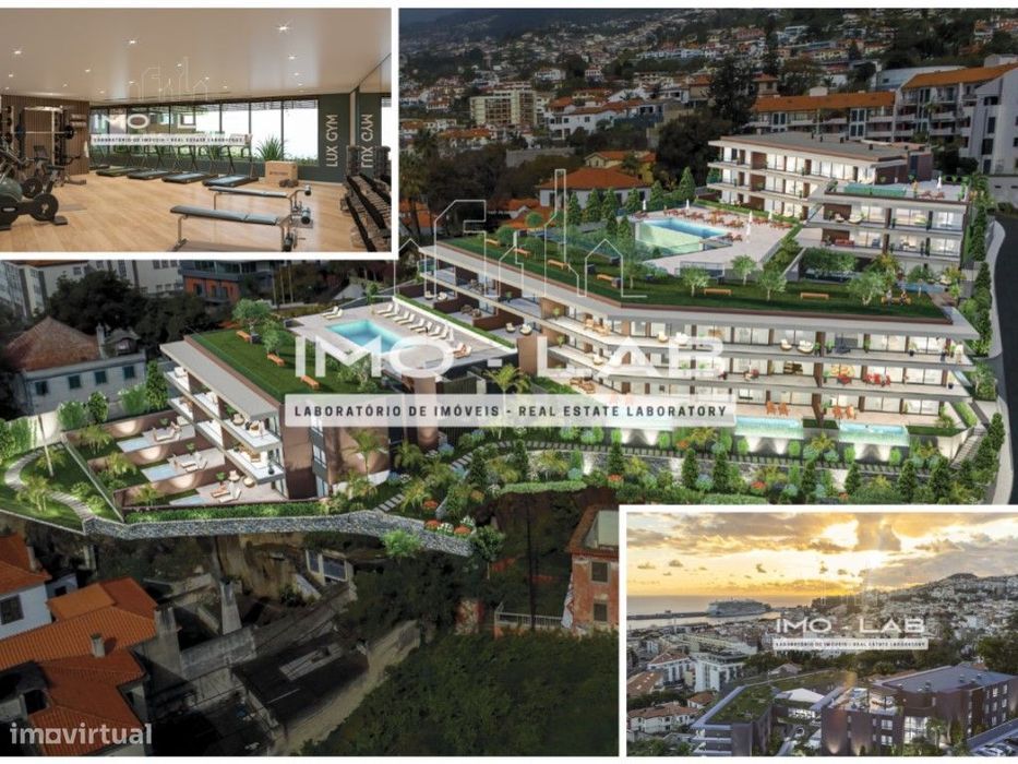 Apartamento T1 - Centro do Funchal - Condomínio de Luxo