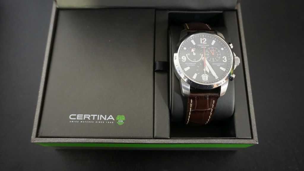 Oryginalny Zegarek Certina DS Podium Chronograph