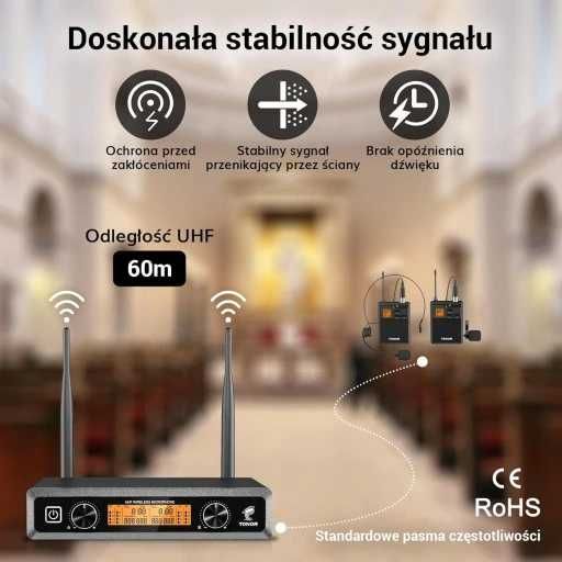 System mikrofonów bezprzewodowych TONOR  R488
