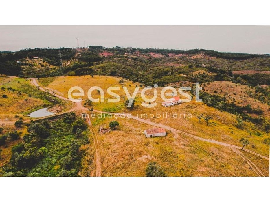 Terreno com 92 Ha a cerca de 5 Km do Centro de Santiago do Cacém