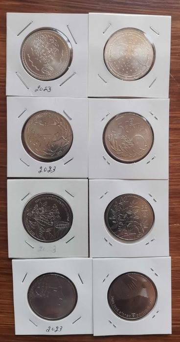 Moedas comemorativas portuguesas de 5€ - 2023