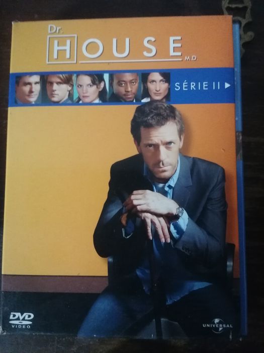 DVD da série Dr House da 1 a 4
