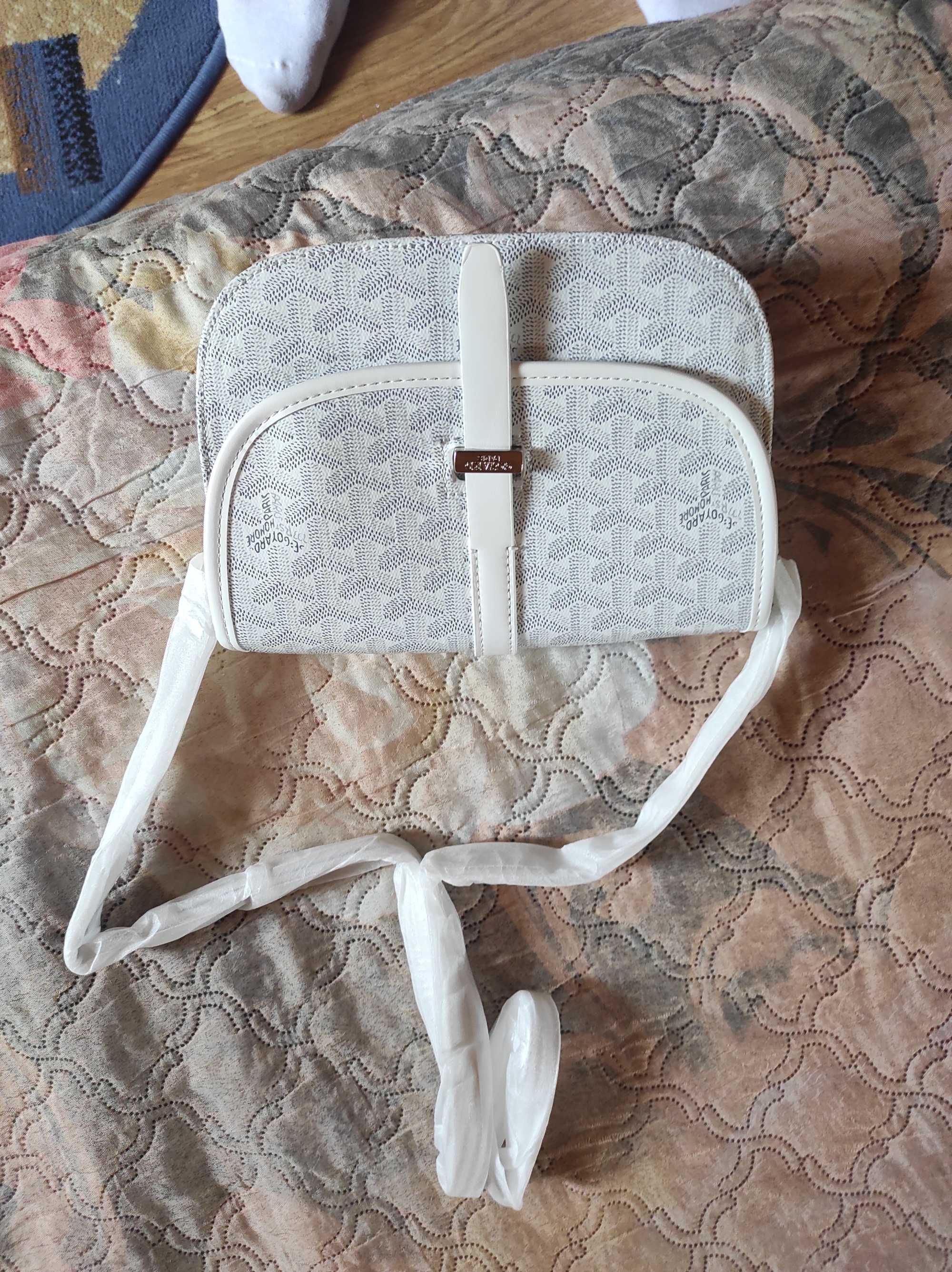 Сумка goyard біла
