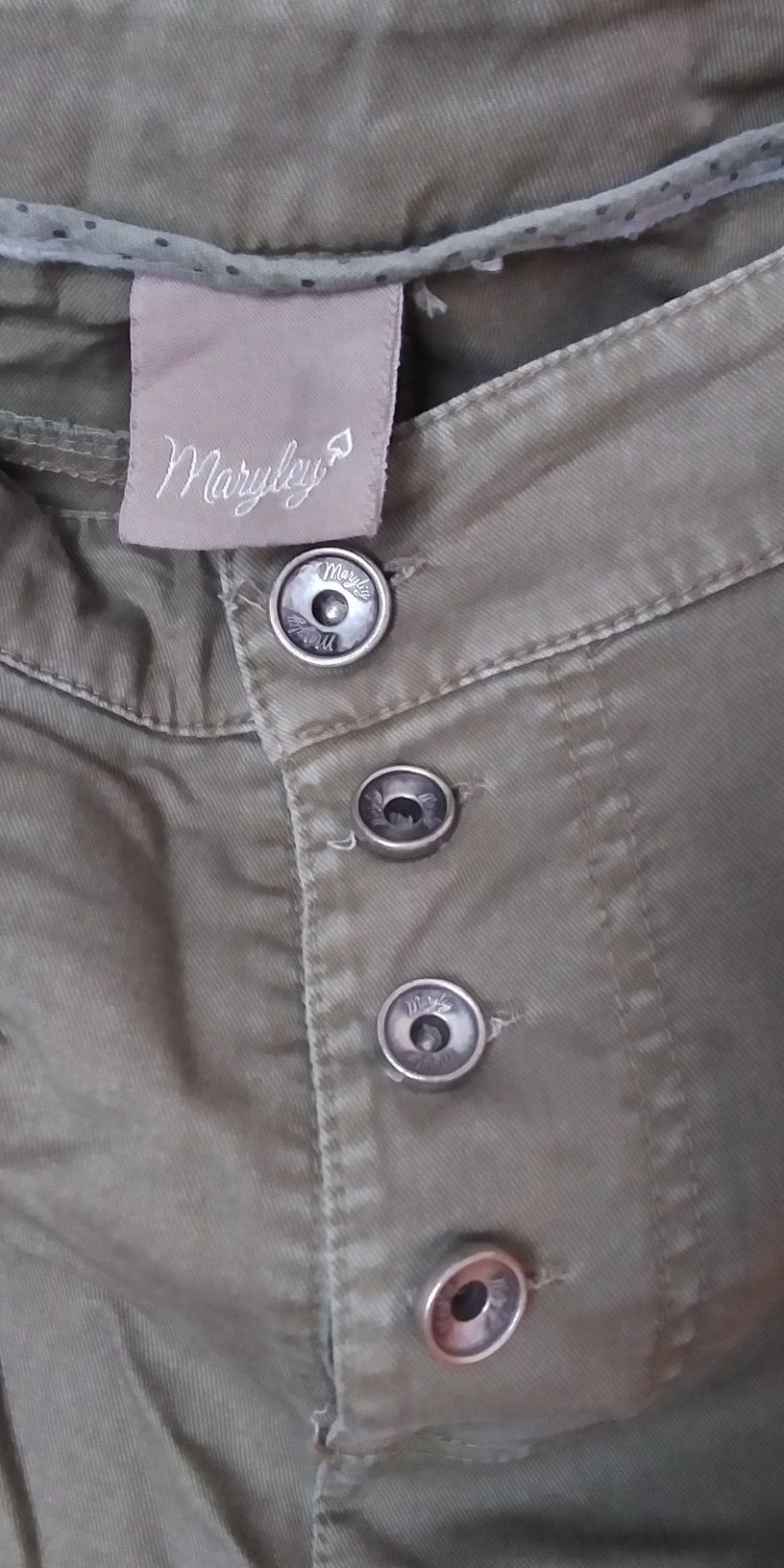 Spodnie materiałowe Maryley r.xl