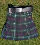 Kilt szkocki oryginalny z oryginalnym skórzanym pasem