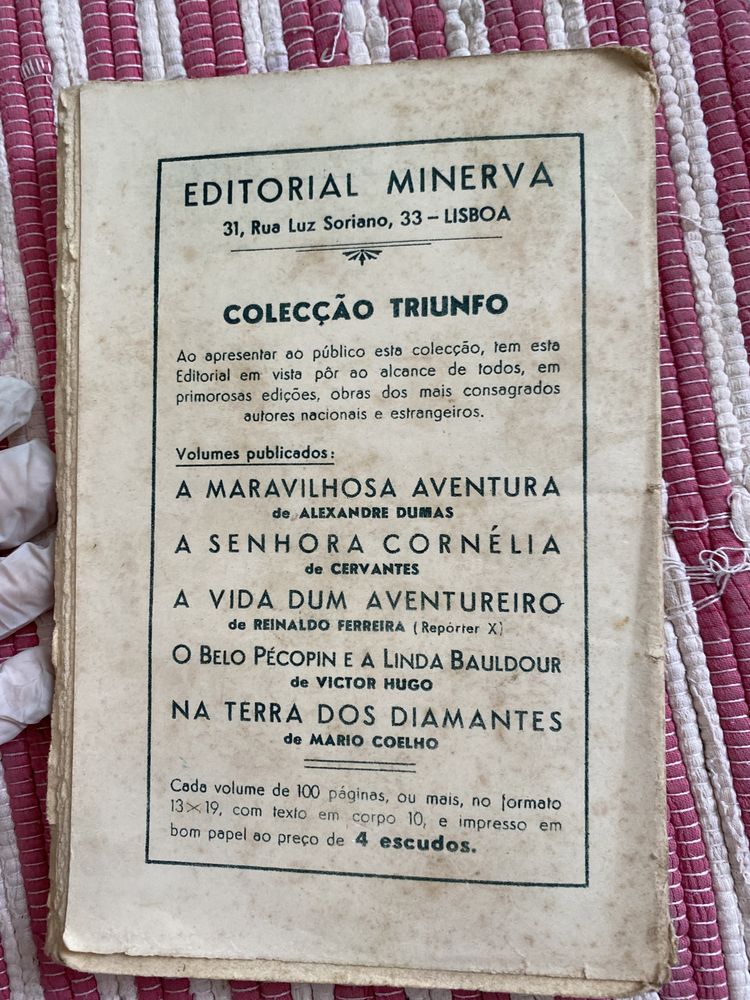 A Senhora Cornélia, Editorial Minerva