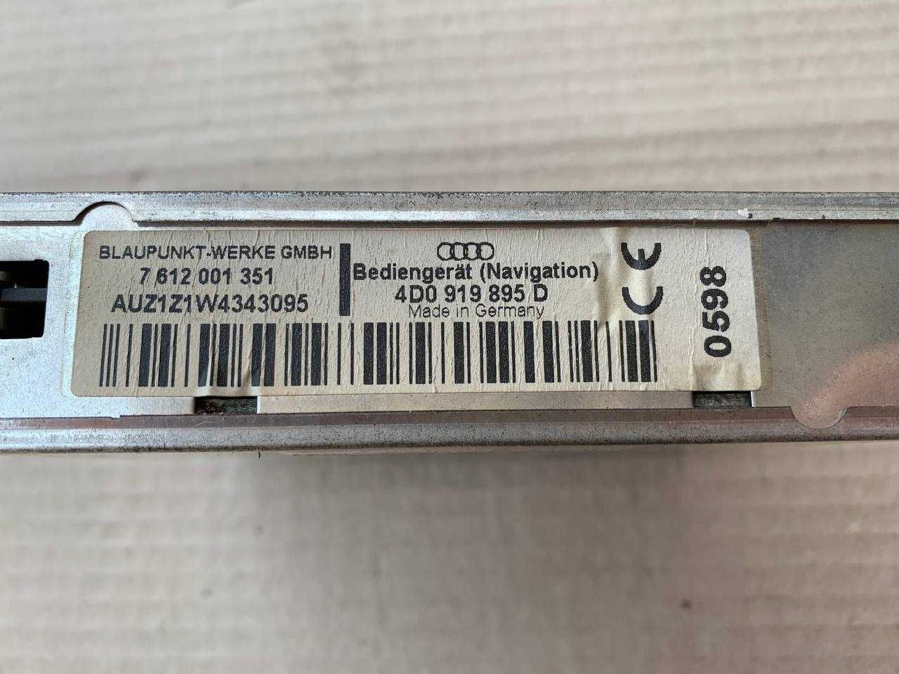 Блок управления навигацией AUDI A8 S8 D2 1994–2002г. 4D0919895D