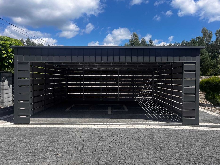 Wiata Carport z Profila Ocynkowanego