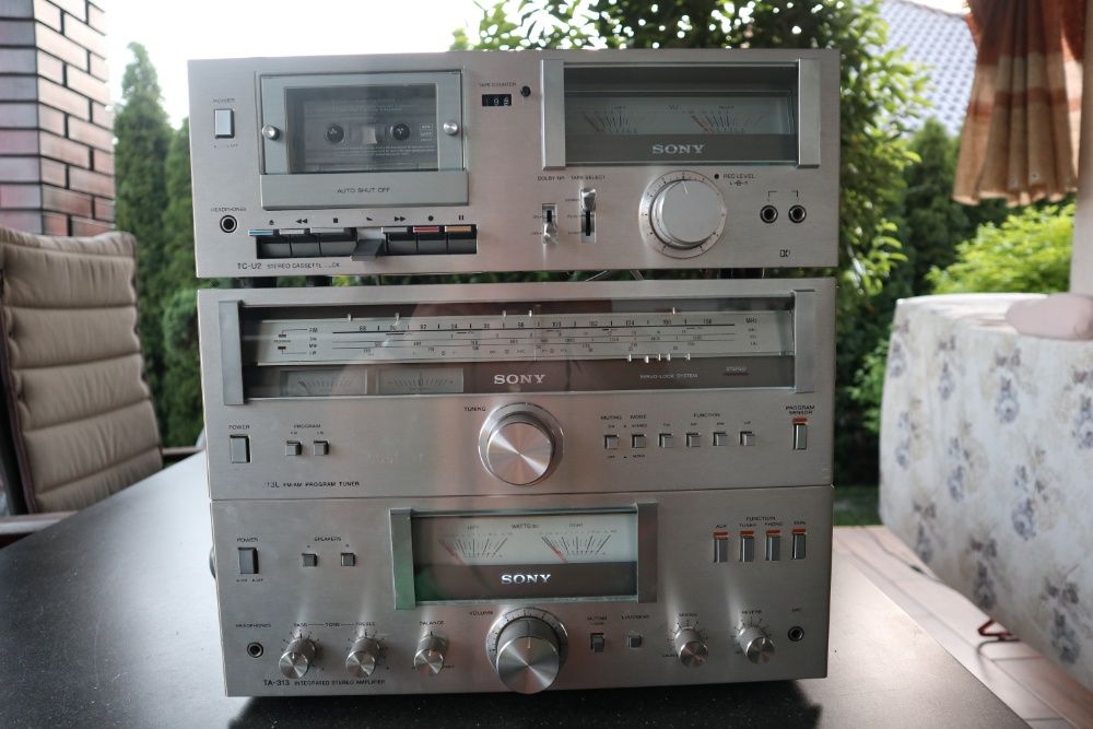 Wieża Sony Vintage Wzmacniacz Tuner Deck Na prezent