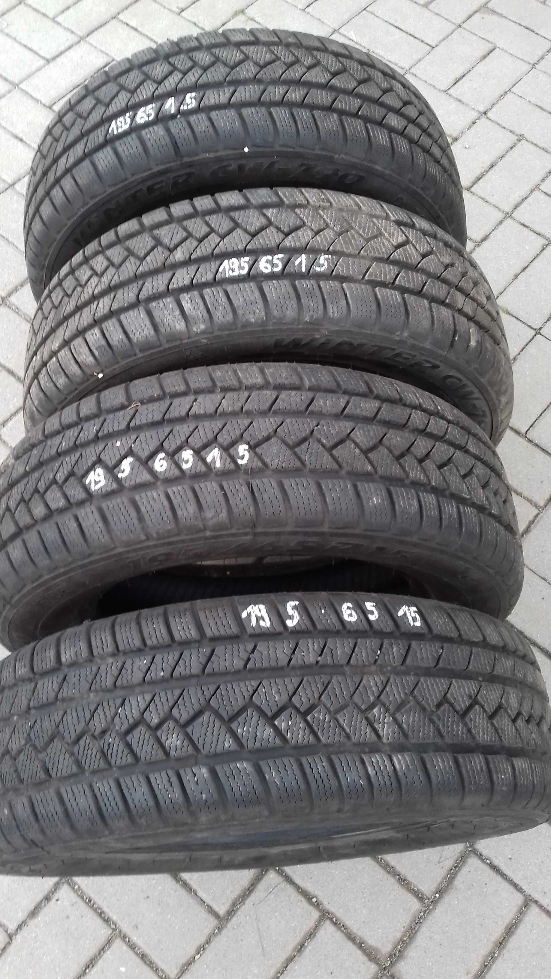 Opony zimowe  195/65  15r