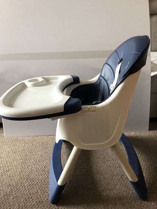 Fotelik do karmienia krzeselko z podstawka dla dziecka malucha bdb