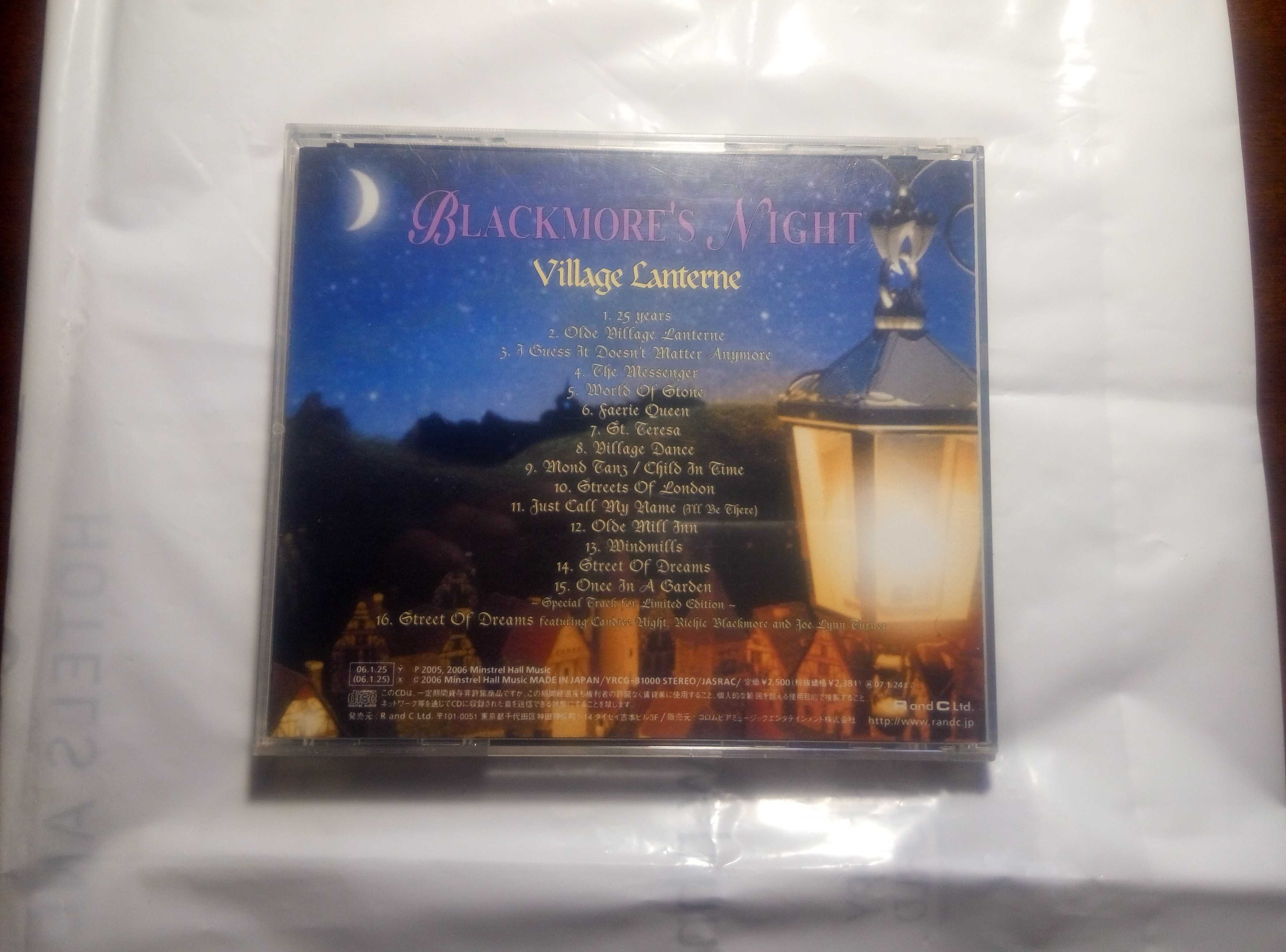 Blackmore's Night The Village Lanterne  CD фирменный диск