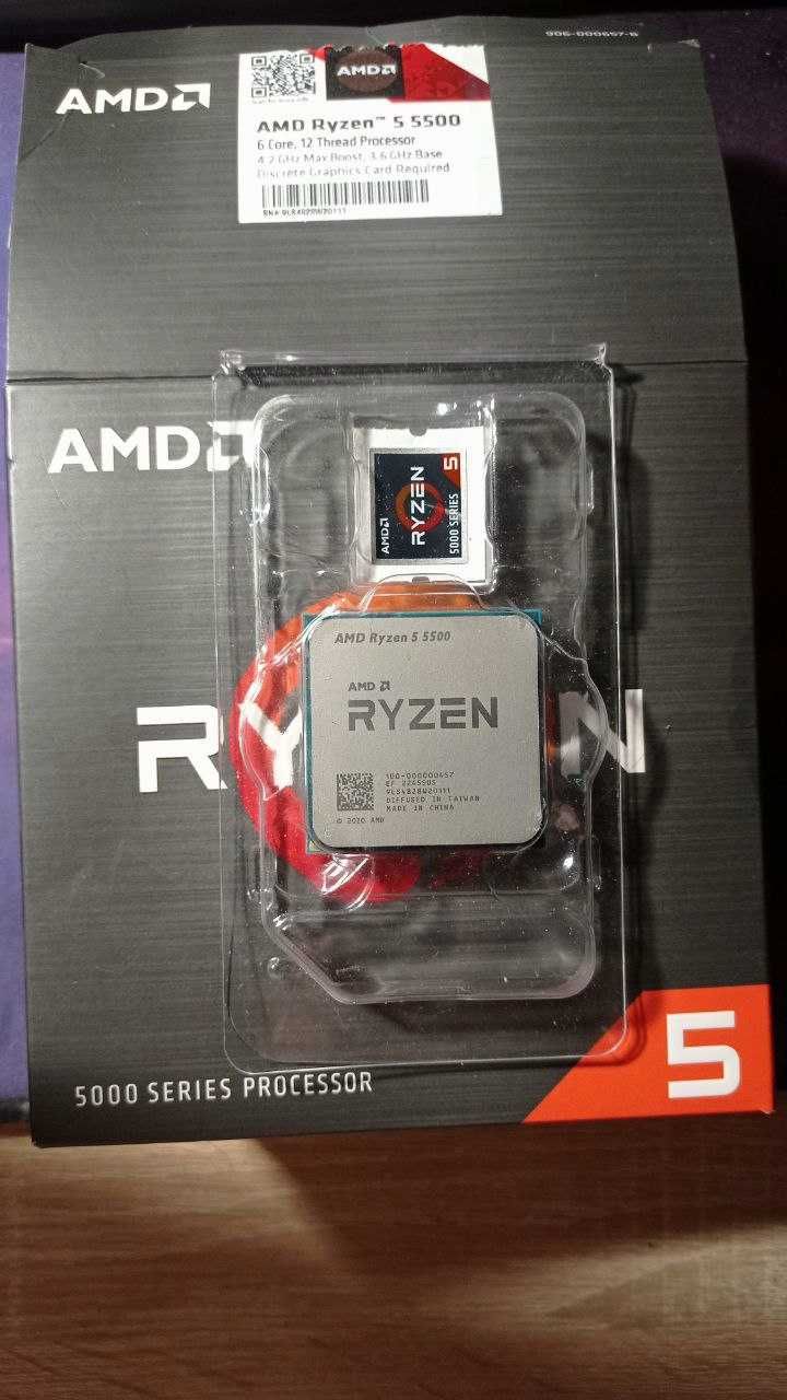 Ryzen 5 5500 BOX (з куллером)