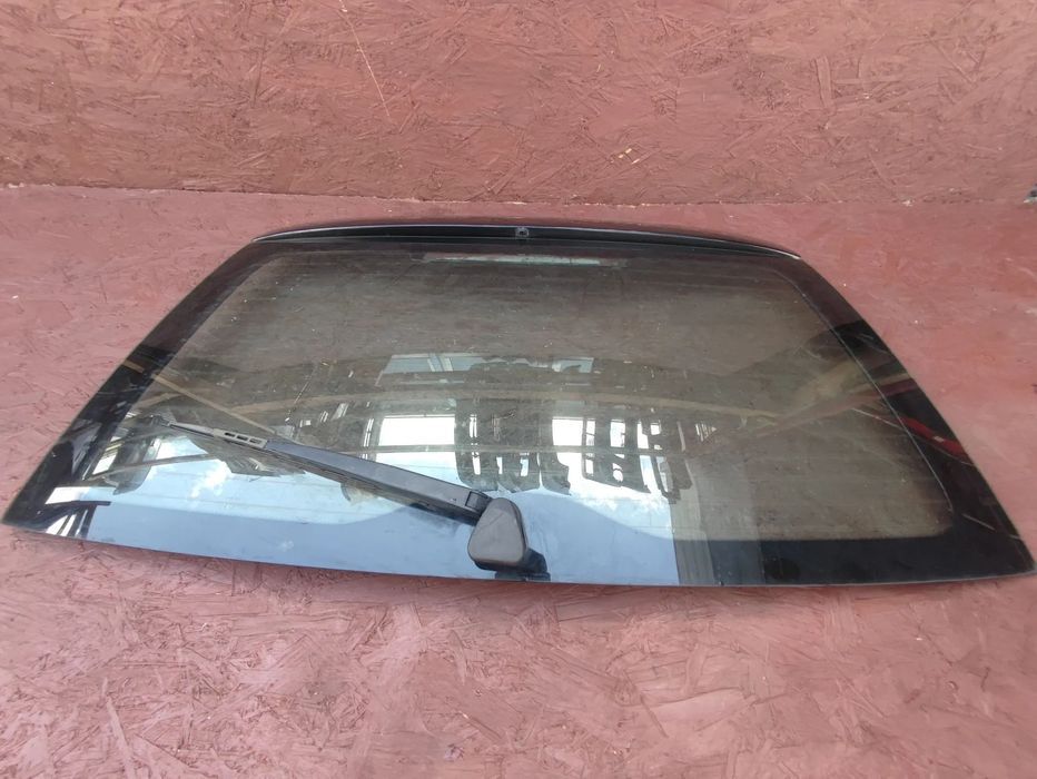 BMW E39 TOURING / KOMBI ORYGINALNA RAMKA SZYBY TYŁ + SZYBA TYŁ + WYCIERACZKA BEZ RDZY RARYTAS O NR.  41 62 8 220 962 OEM W BARDZO DOBRYM STANIE