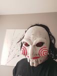 Maska halloween Piła Saw horror