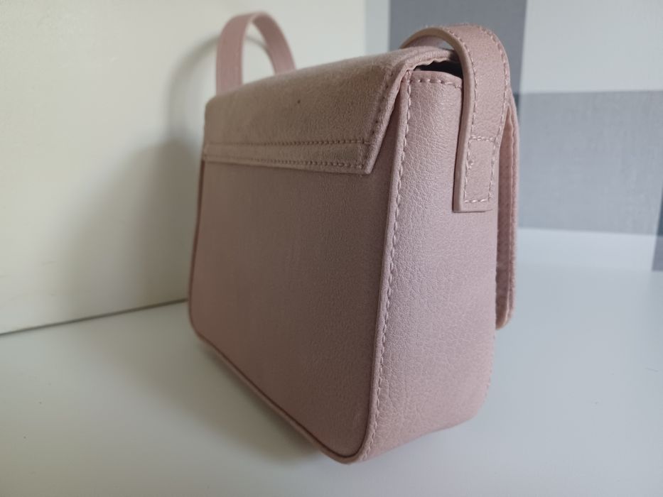 Torebka  pudrowy róż - H&M idealna na prezent - nowa