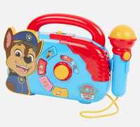 Zabawkowe radio Paw Patrol - Z mikrofonem  na dzień dziecka