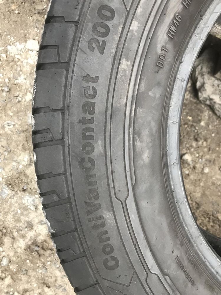 Шини Continental VanContact 100 235/65R16C Комплект Літо Б/у Оригінал