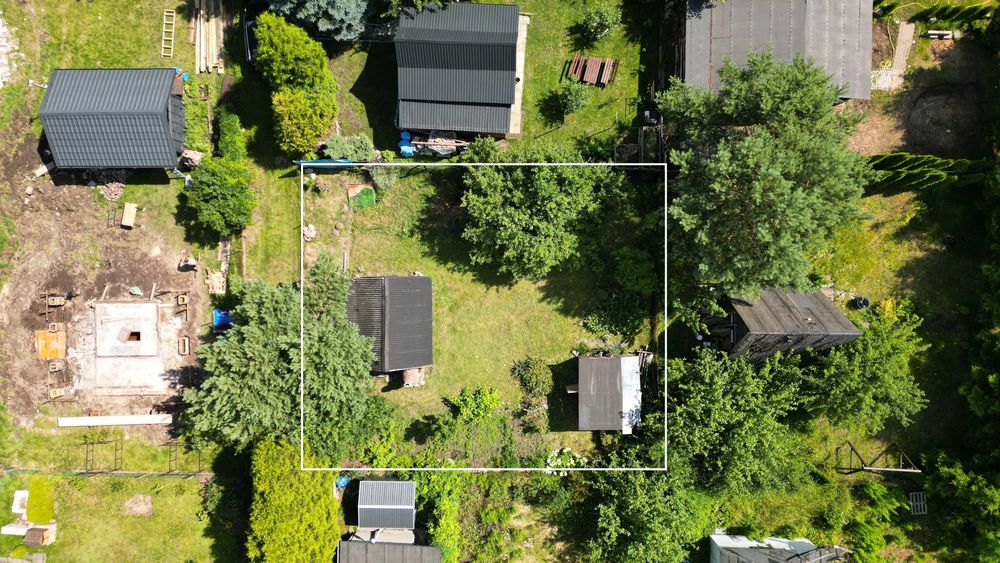 Działka ROD - Wójtowa Rola