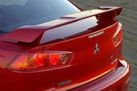 MITSUBISHI LANCER X gts spoiler tuning