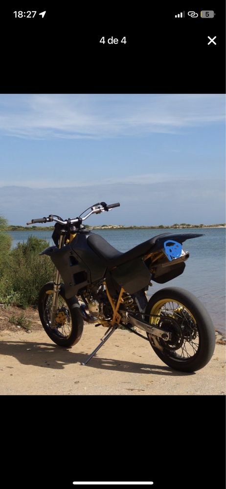 Vendo / troco Yamaha dtr 125cc 16.9kw