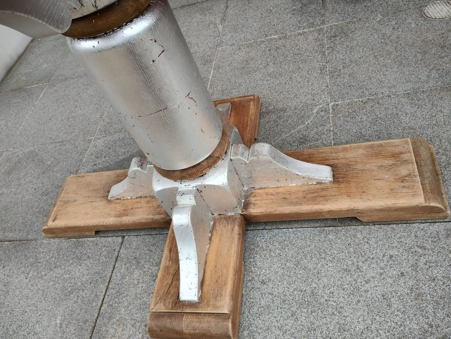 Drewniana noga. Wyjatkowa. Majstersztyk stolarski OKAZJA