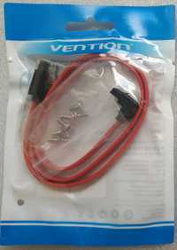 Кабель Vention SATA 3.0, 50 см, з гвинтами, 6 Гбіт/с, Red