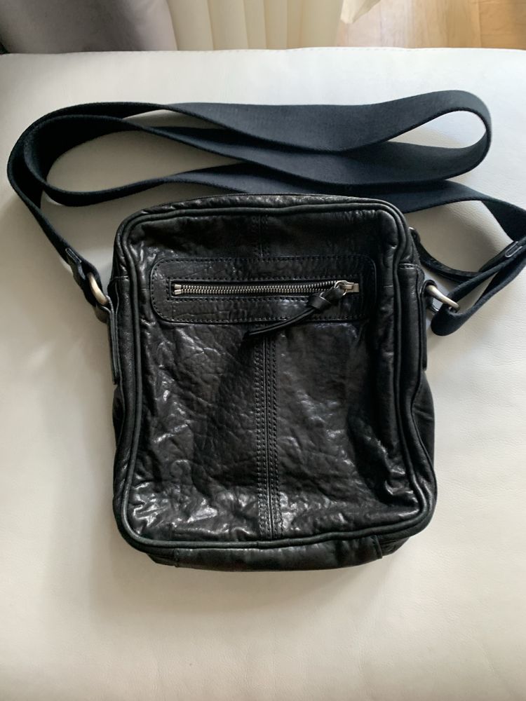 Torba listonoszka Boss, Hugo Boss torba męska -torba na ramię.