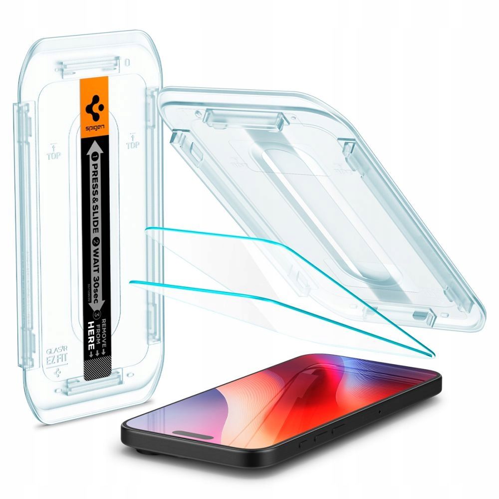 Szkło hartowane do iPhone 16 Pro Max Spigen Glas.tR 2szt z aplikatorem