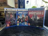 Gry PS4/PS5 F1 2021  Wolfenstein 2  Watch Dogs LEGION