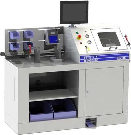 Turbo Technics VSFR wyważarka doważarka maszyna do przepływu