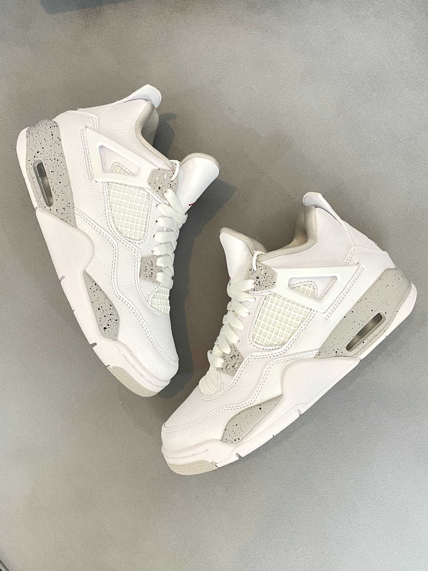 Jordan 4 Retro Białe Oreo Buty codzienne nowe z metką R.41