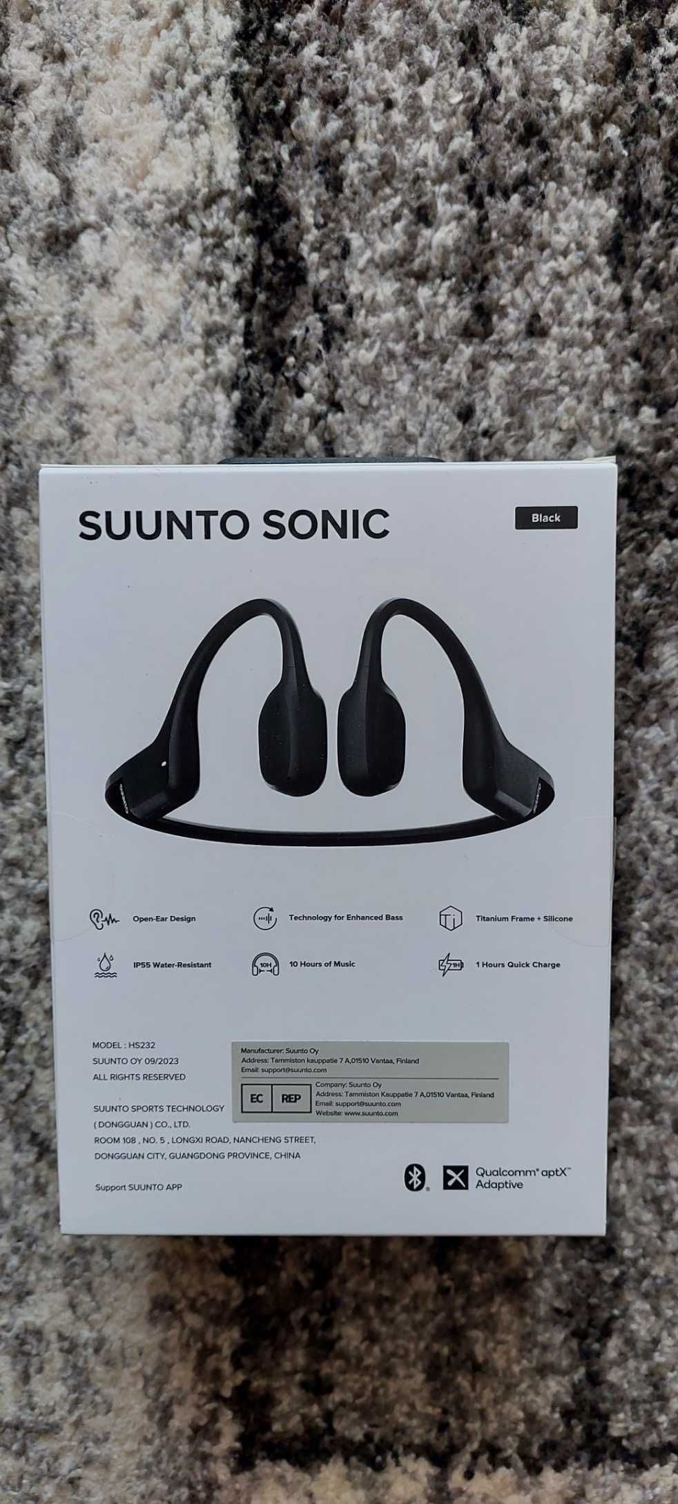 Słuchawki Suunto Sonic, nówka