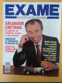 Revista Exame Salvador Caetano - 1989