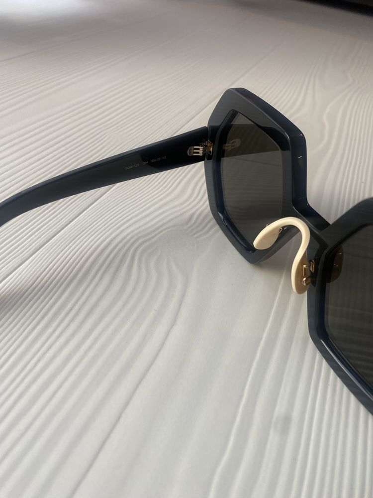 Gucci GG 0772 S - 004 BLACK Okulary oryginalne