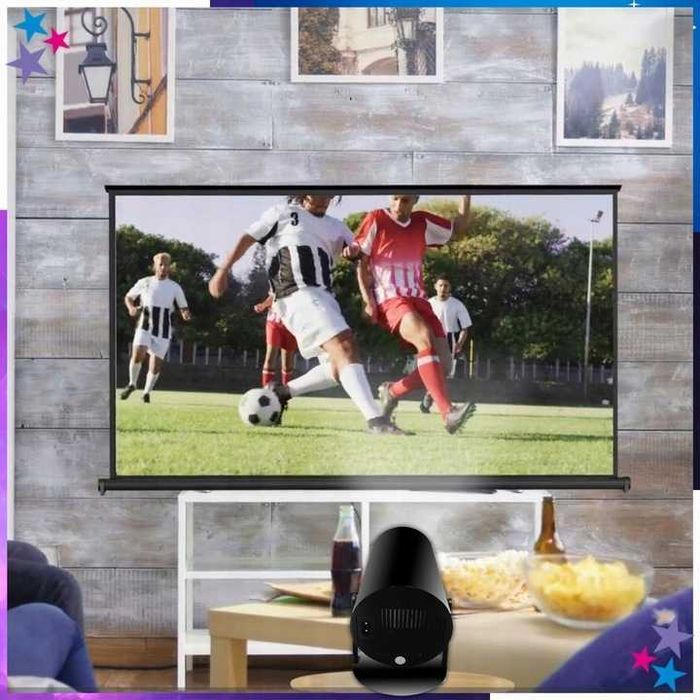 Projektor Rzutnik Mini Przenośny Android LED Wifi Full HD Smart TV